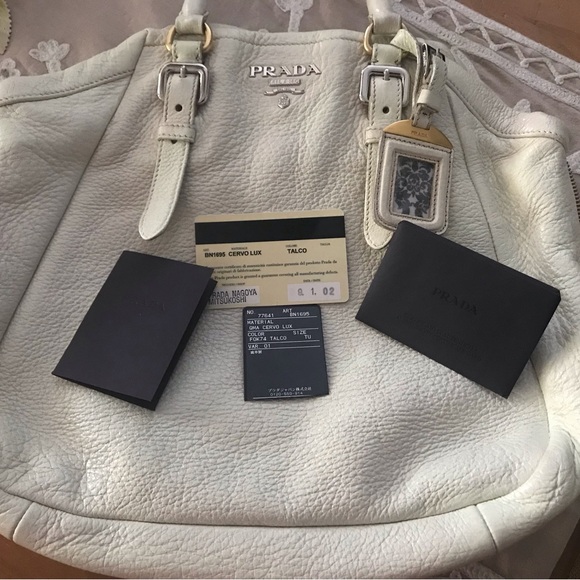 Authentic Prada Saffiano leather satchel two way in great used condition - Picture 11 of 11